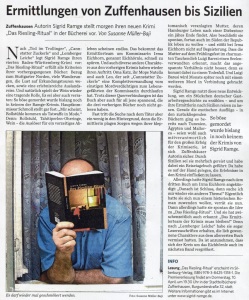 Stuttgarter Nachrichten, Nord-Rundschau., 09.04.2014