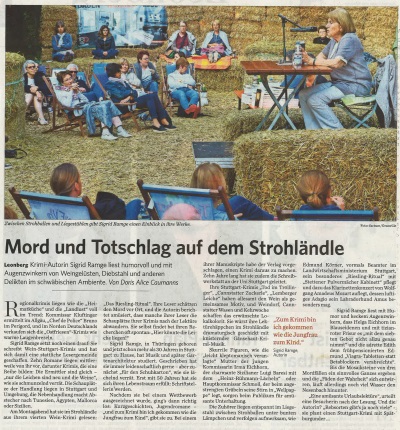 Leonberger Kreiszeitung, 23.08.2017